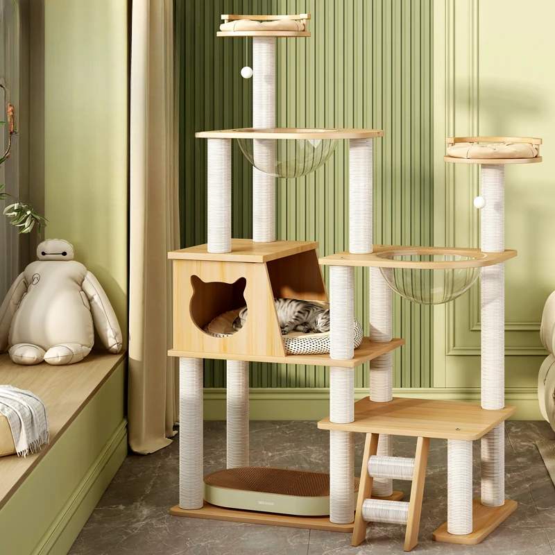 Tower Tree Climbing Scratchers Pet House Sofa Wall Stuff Scratchers Habitats Shelf Couch Gimnasio Para Gato Cat Supplies RR50FS
Tower Tree Climbing Scratchers Pet House Sofa Wall Stuff Scratchers Habitats Shelf Couch Gimnasio Para Gato Cat Supplies RR50FS