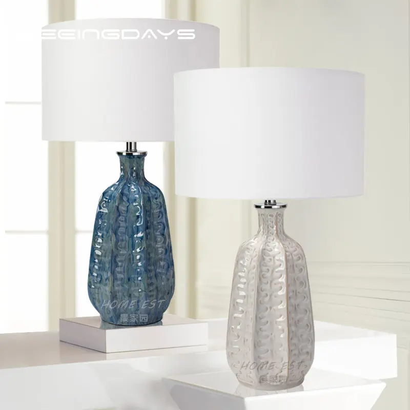 Modern Luxury Warm Minimalist Creative Ceramic Table Lamp for Bedroom Living Room Bedside Lamp Led Night Lamp Home Decor 220V
Modern Luxury Warm Minimalist Creative Ceramic Table Lamp for Bedroom Living Room Bedside Lamp Led Night Lamp Home Decor 220V