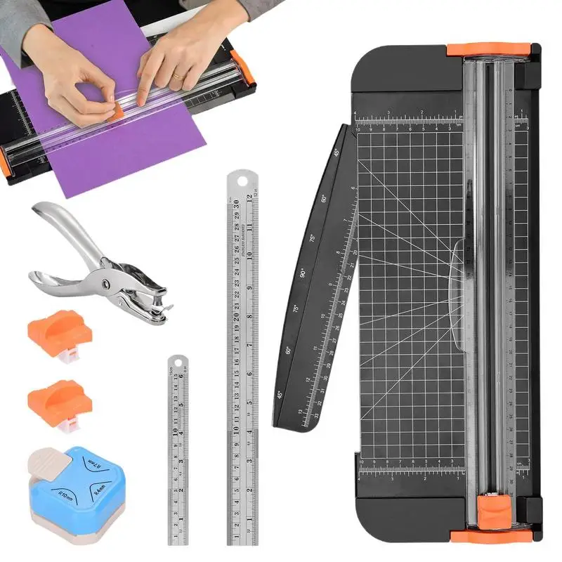 Paper Cutters And Trimmers A4 Small Photo Cutting Board With Side Ruler A4 Portable Manual Bidirectional Paper Cutting Machine
Paper Cutters And Trimmers A4 Small Photo Cutting Board With Side Ruler A4 Portable Manual Bidirectional Paper Cutting Machine