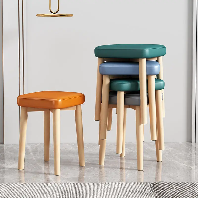Home Stool Stackable Square Stool Bench Modern Simple Dining Table Solid Wood round Stool Creative Small Chair Living Room Low
Home Stool Stackable Square Stool Bench Modern Simple Dining Table Solid Wood round Stool Creative Small Chair Living Room Low