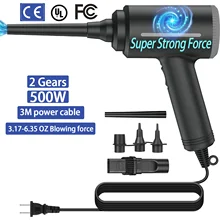 500W Electric Air Duster & Air Pump 2-in-1,Canned air Compressed Air Cans for Computer,PC,Laptop Keyboard Cleaner,Swimming Rings