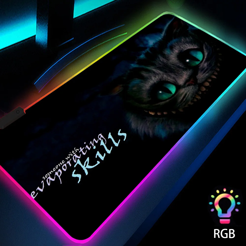 Cheshire Cat Gaming Desk Accessories Desktop Mat Mouse Pad Pc Rgb Mouse Gamer Anime Carpet Aesthetic Desk Mat LED Backlit Mat
Cheshire Cat Gaming Desk Accessories Desktop Mat Mouse Pad Pc Rgb Mouse Gamer Anime Carpet Aesthetic Desk Mat LED Backlit Mat