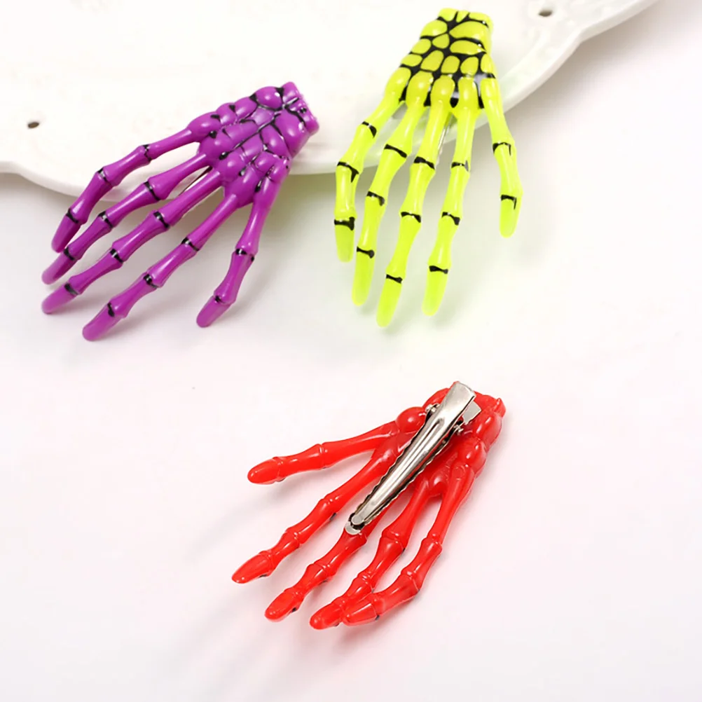 10pcs Hair Clips Colorful Claw Hand Barrettes Gothic Punk Hair Accessories for 
10pcs Hair Clips Colorful Claw Hand Barrettes Gothic Punk Hair Accessories for