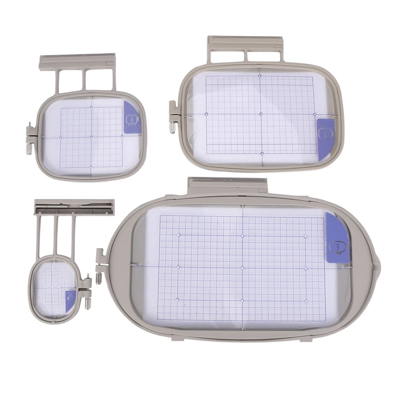 4Pcs Sewing Machine Embroidery Hoop For Brother Innovis 1500 1500D 2500D 4000D 6000D(SA437,SA438,SA439,SA441)
4Pcs Sewing Machine Embroidery Hoop For Brother Innovis 1500 1500D 2500D 4000D 6000D(SA437,SA438,SA439,SA441)