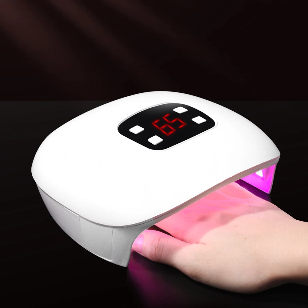 УФ-лампа для сушки гель-лака, 60 Вт, 20 светодиодов
УФ-лампа для сушки гель-лака, 60 Вт, 20 светодиодов