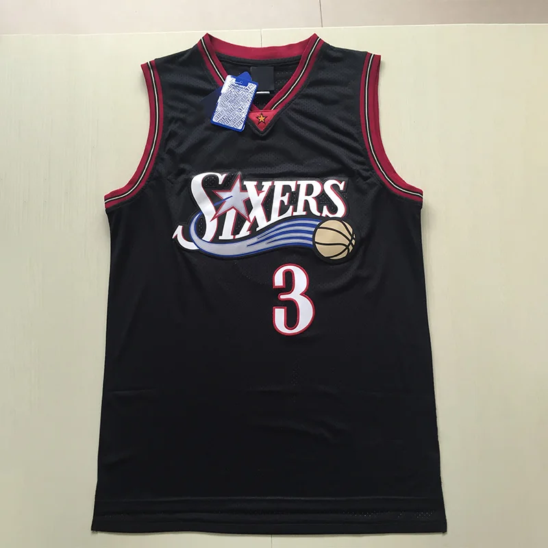 Мужские баскетбольные Майки #3 Allen Iverson, Филадельфия, Сиксерс, 76ers, Митчелл, Несс, Молодежный Черный Топ
Мужские баскетбольные Майки #3 Allen Iverson, Филадельфия, Сиксерс, 76ers, Митчелл, Несс, Молодежный Черный Топ