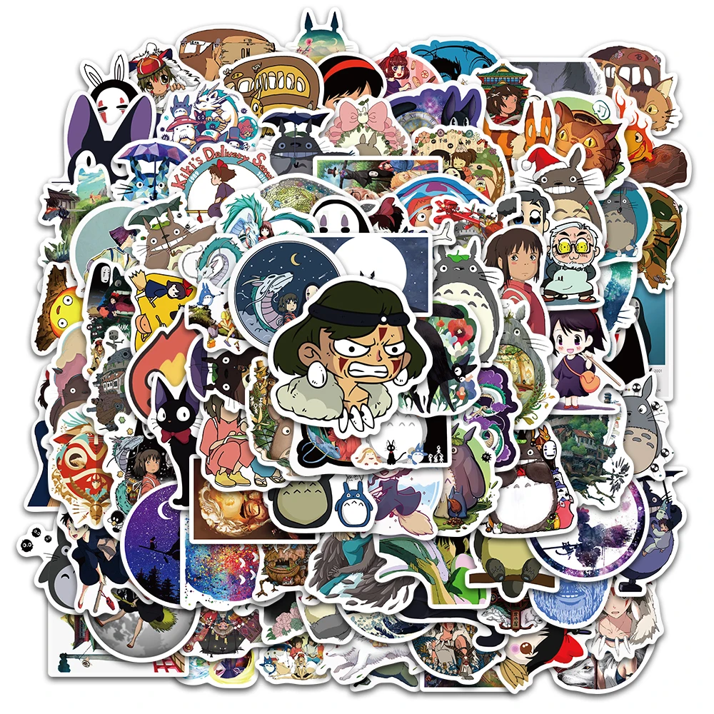 10/50/100Pcs Japanese Anime Stickers Ghibli Hayao Miyazaki Totoro Spirited Away Princess Mononoke KiKi Stationery Sticker
10/50/100Pcs Japanese Anime Stickers Ghibli Hayao Miyazaki Totoro Spirited Away Princess Mononoke KiKi Stationery Sticker