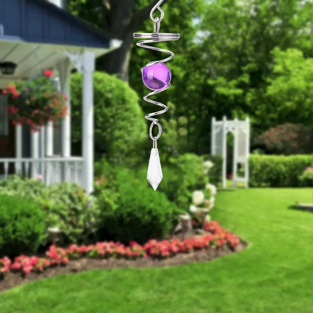 Tree Spiral Wind Spinners With Crystal Ball Winds Chimes Garden Home Hanging Decoration Shiny Wind Spinner Ornaments
Tree Spiral Wind Spinners With Crystal Ball Winds Chimes Garden Home Hanging Decoration Shiny Wind Spinner Ornaments
