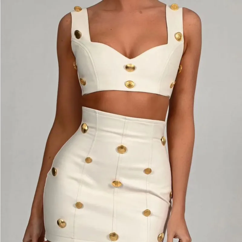 Женское облегающее мини-платье на пуговицах, белое платье для ночного клуба, 2023 
Женское облегающее мини-платье на пуговицах, белое платье для ночного клуба, 2023