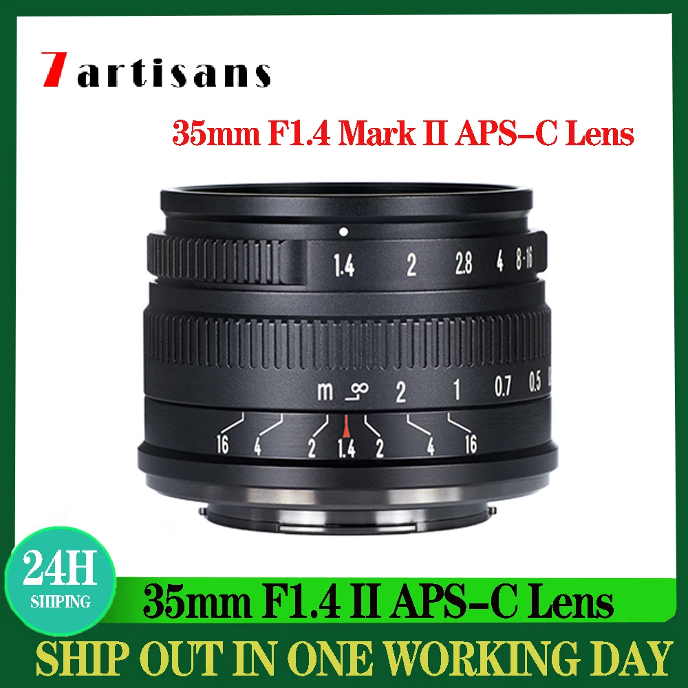7artisans 35 мм F1.4 Mark II APS-C ручной основной объектив для Sony E A6600 6500 Fuji XF Canon EOS-M M50 Micro 4/3 Nikon Z Mount
7artisans 35 мм F1.4 Mark II APS-C ручной основной объектив для Sony E A6600 6500 Fuji XF Canon EOS-M M50 Micro 4/3 Nikon Z Mount