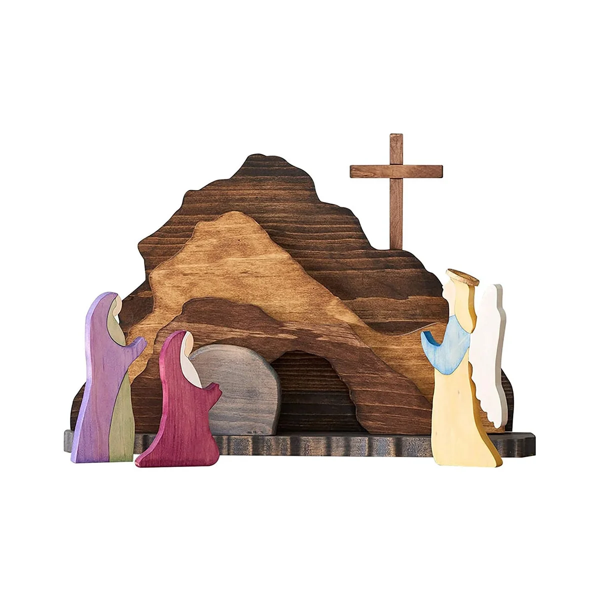Halloween Day Decorations Religious - Resurrection Scene Wooden Nativity Set Wooden Manger Creche Nativity Scene
Halloween Day Decorations Religious - Resurrection Scene Wooden Nativity Set Wooden Manger Creche Nativity Scene