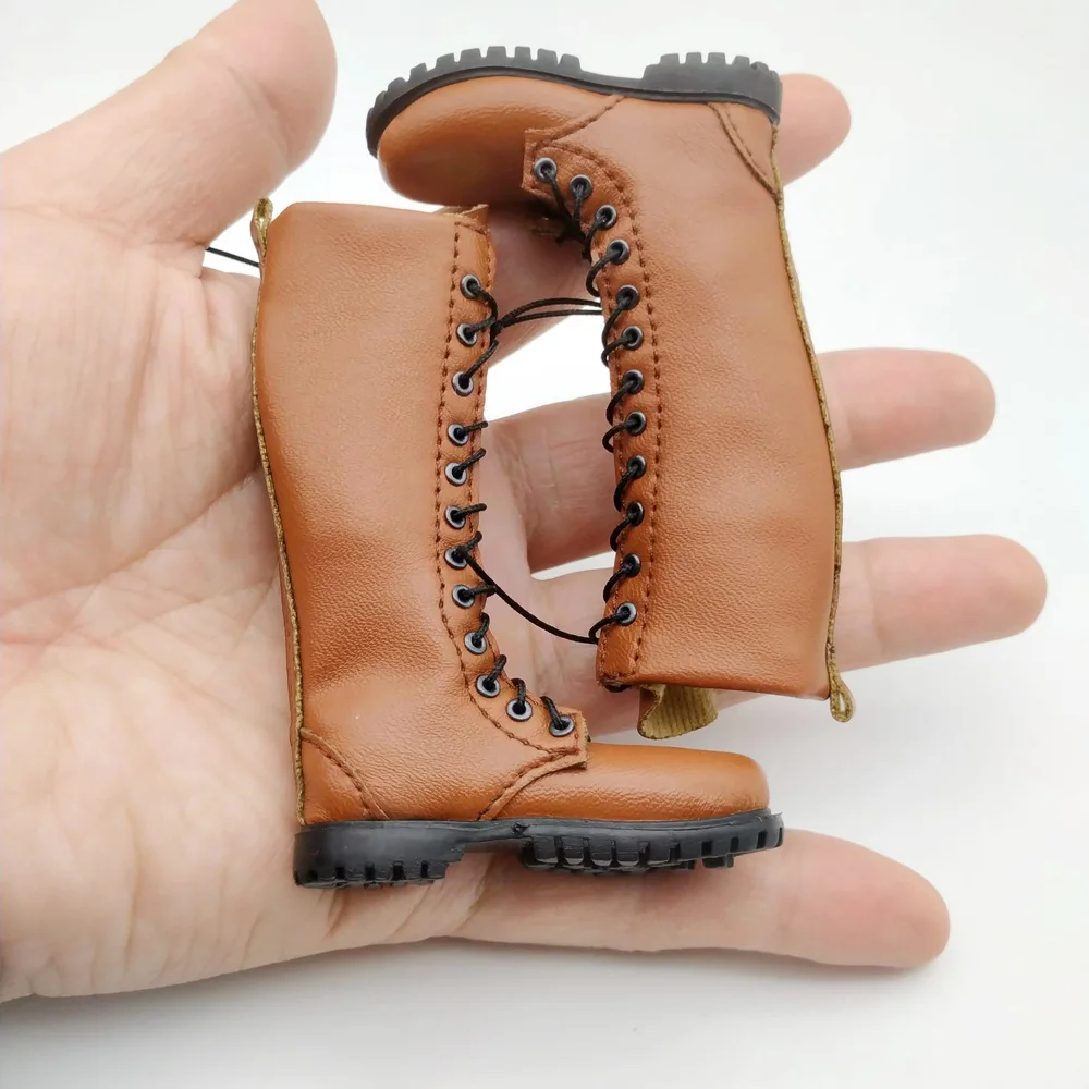 1/6 Scale Male Solider Brown Long Boots Model Solid Leather Men's Shoes for 12in Ph Tbl JIAOUL 30cm Doll Action Figure Toy
1/6 Scale Male Solider Brown Long Boots Model Solid Leather Men's Shoes for 12in Ph Tbl JIAOUL 30cm Doll Action Figure Toy