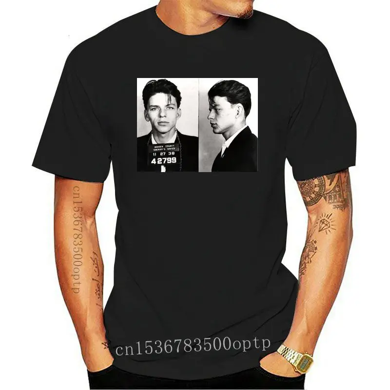 Man Clothing New Frank Sinatra Retro Arrested Celebrity Mugshot Vintag Men'S T Shirt Size S - 3Xl Men Clothes Tee Shirt
Man Clothing New Frank Sinatra Retro Arrested Celebrity Mugshot Vintag Men'S T Shirt Size S - 3Xl Men Clothes Tee Shirt