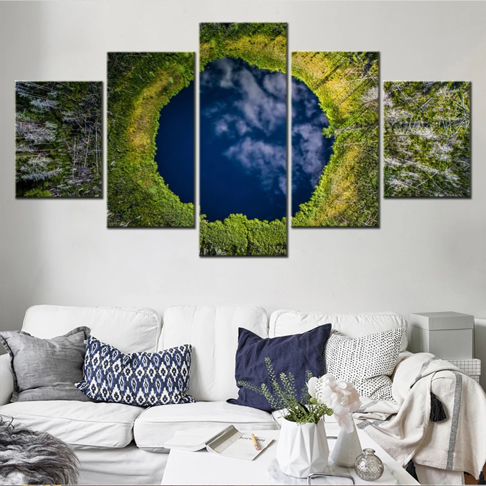 5 Pieces Wall Art Canvas Landscpae Nature Karula National Park Poster Painting Living Room Wallpaper Picture Print Home Decor 
5 Pieces Wall Art Canvas Landscpae Nature Karula National Park Poster Painting Living Room Wallpaper Picture Print Home Decor