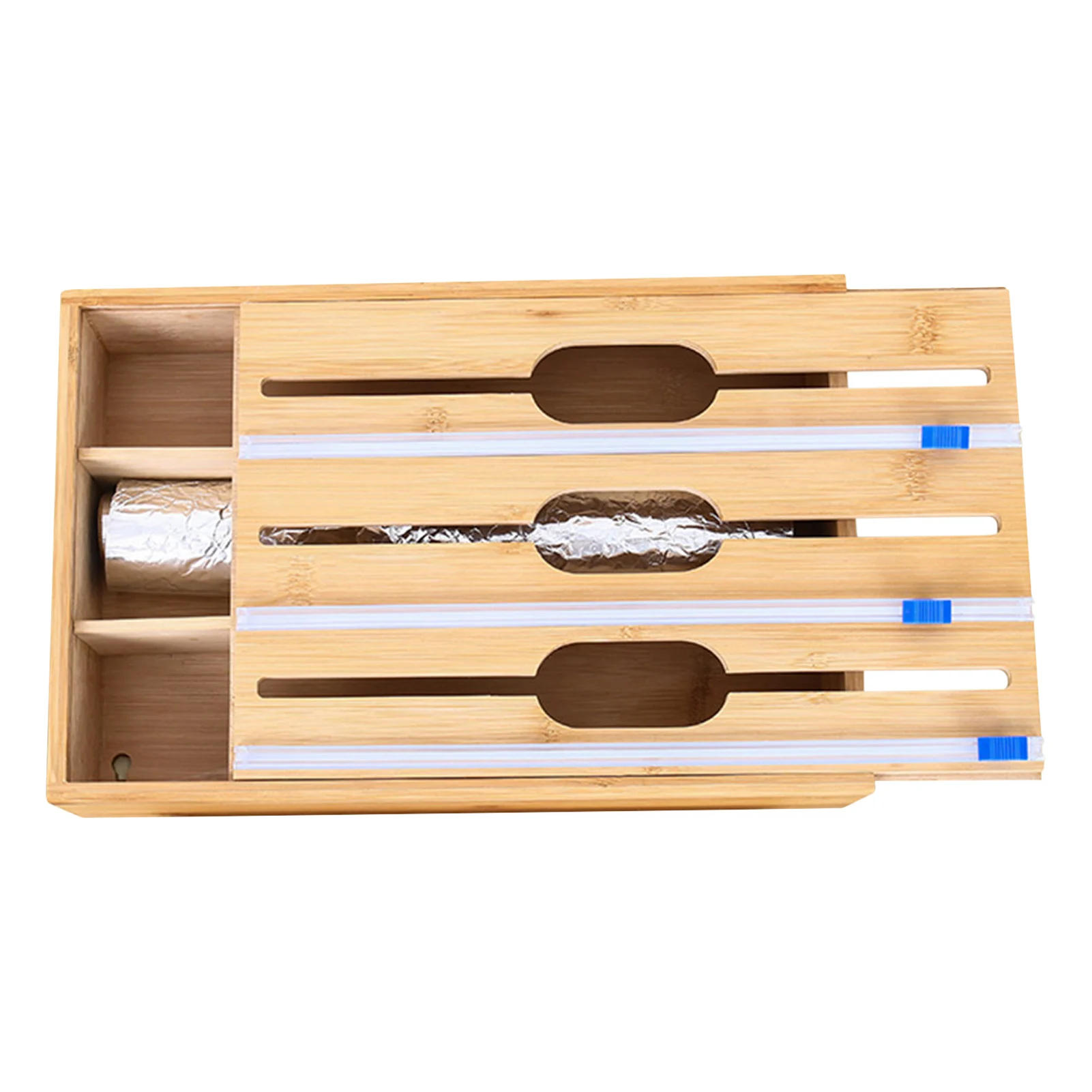 Food Wrap Dispensers 100 Bamboo Tinfoil Organizer With Cutter And Labels For Drawer Household Food Storage Wraps For Kitchen
Food Wrap Dispensers 100 Bamboo Tinfoil Organizer With Cutter And Labels For Drawer Household Food Storage Wraps For Kitchen