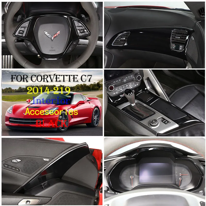 ABS черный для Chevrolet Corvette C7, автомобильная Центральная панель управления, рулевое колесо, аксессуары для интерьера автомобиля
ABS черный для Chevrolet Corvette C7, автомобильная Центральная панель управления, рулевое колесо, аксессуары для интерьера автомобиля