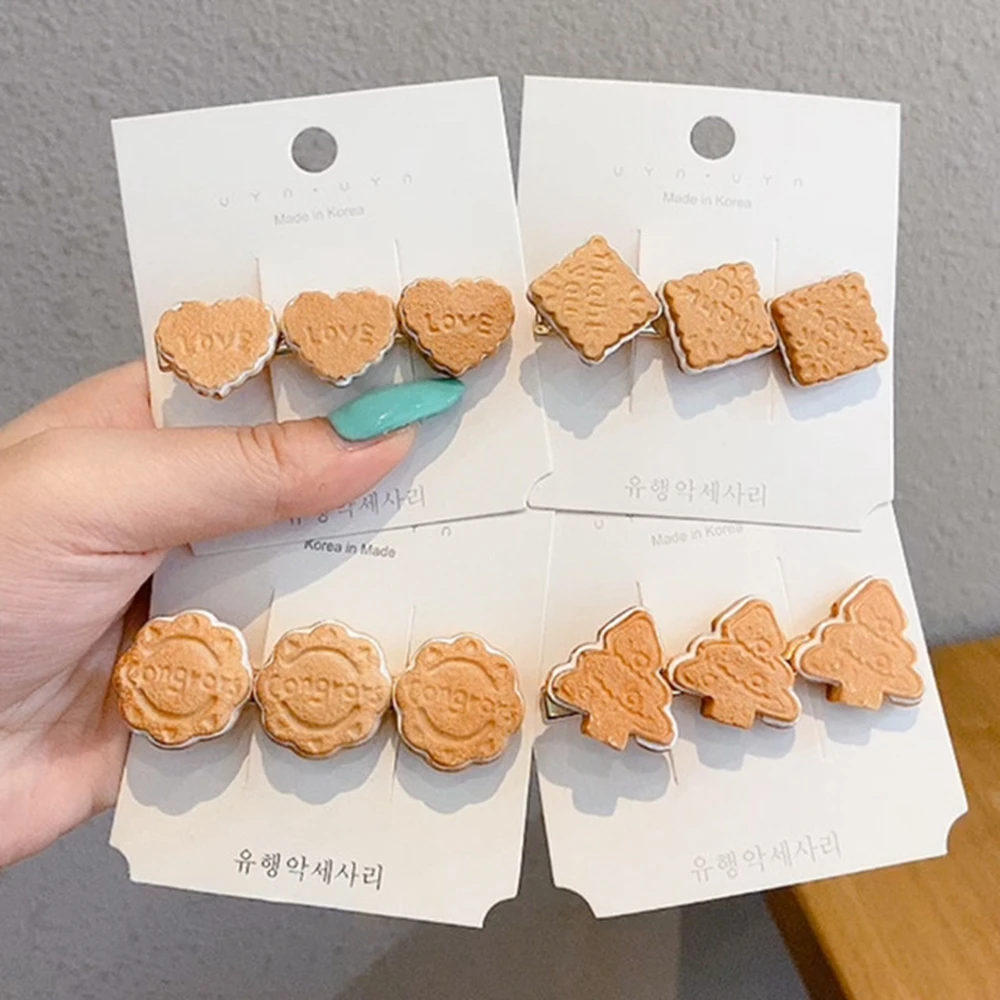 New Girls Child Cute Sand Biscuit Hairpins Simple Side Top Hair Clips Barrettes Headdress Hair Ornament Fashion Hair Accessories
New Girls Child Cute Sand Biscuit Hairpins Simple Side Top Hair Clips Barrettes Headdress Hair Ornament Fashion Hair Accessories