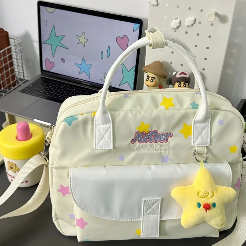 All Match Simple Sweet Cute Canvas Crossbody Bags New Print Stars Handbags Teenage Girls Japanese Kawaii Bolso Mujer 2023
All Match Simple Sweet Cute Canvas Crossbody Bags New Print Stars Handbags Teenage Girls Japanese Kawaii Bolso Mujer 2023