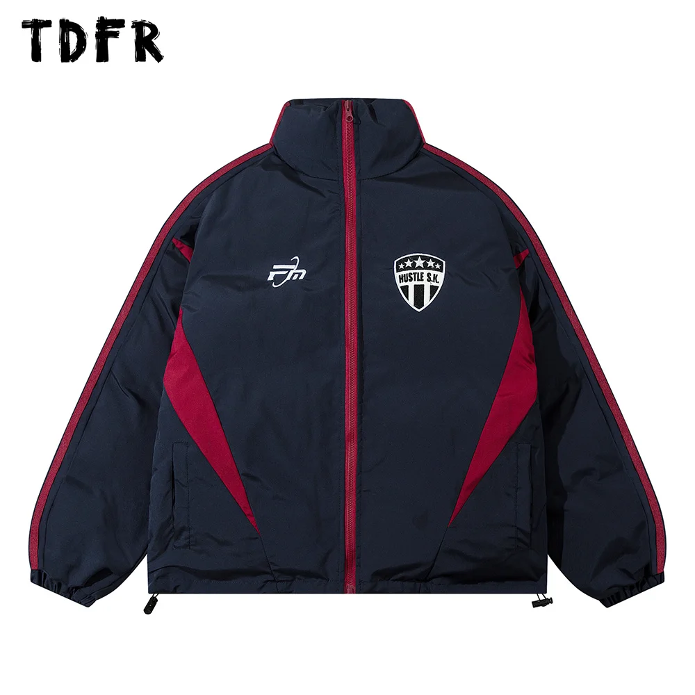 Contrast Paneled Padded Jacket Mens Letter Embroidery Casual Stand Collar Drawstring Hem Long Sleeve Outerwear Thick Men
Contrast Paneled Padded Jacket Mens Letter Embroidery Casual Stand Collar Drawstring Hem Long Sleeve Outerwear Thick Men