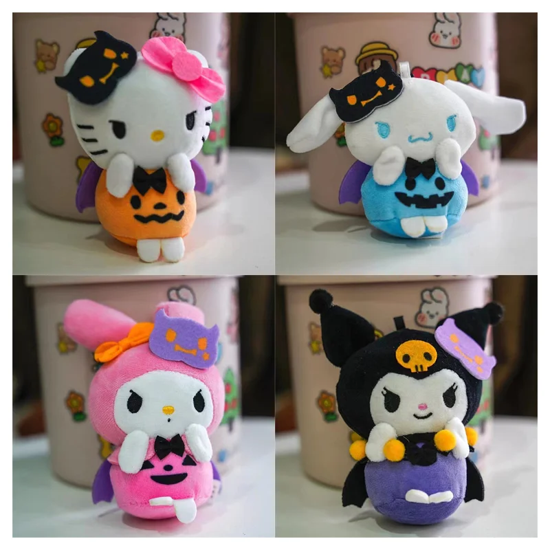 Sanrioed Хэллоуин серия My Melody Hellokittys Kuromi пурин собака плюшевая игрушка сумка кулон кавайная плюшевая кукла брелок подарок для детей
Sanrioed Хэллоуин серия My Melody Hellokittys Kuromi пурин собака плюшевая игрушка сумка кулон кавайная плюшевая кукла брелок подарок для детей