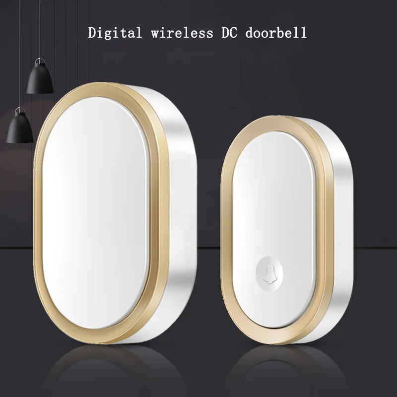 Digital Wireless DC Doorbell Household Waterproof Flashing Door Bell Elderly Pager Strong Penetration Dual Power Supply System
Digital Wireless DC Doorbell Household Waterproof Flashing Door Bell Elderly Pager Strong Penetration Dual Power Supply System