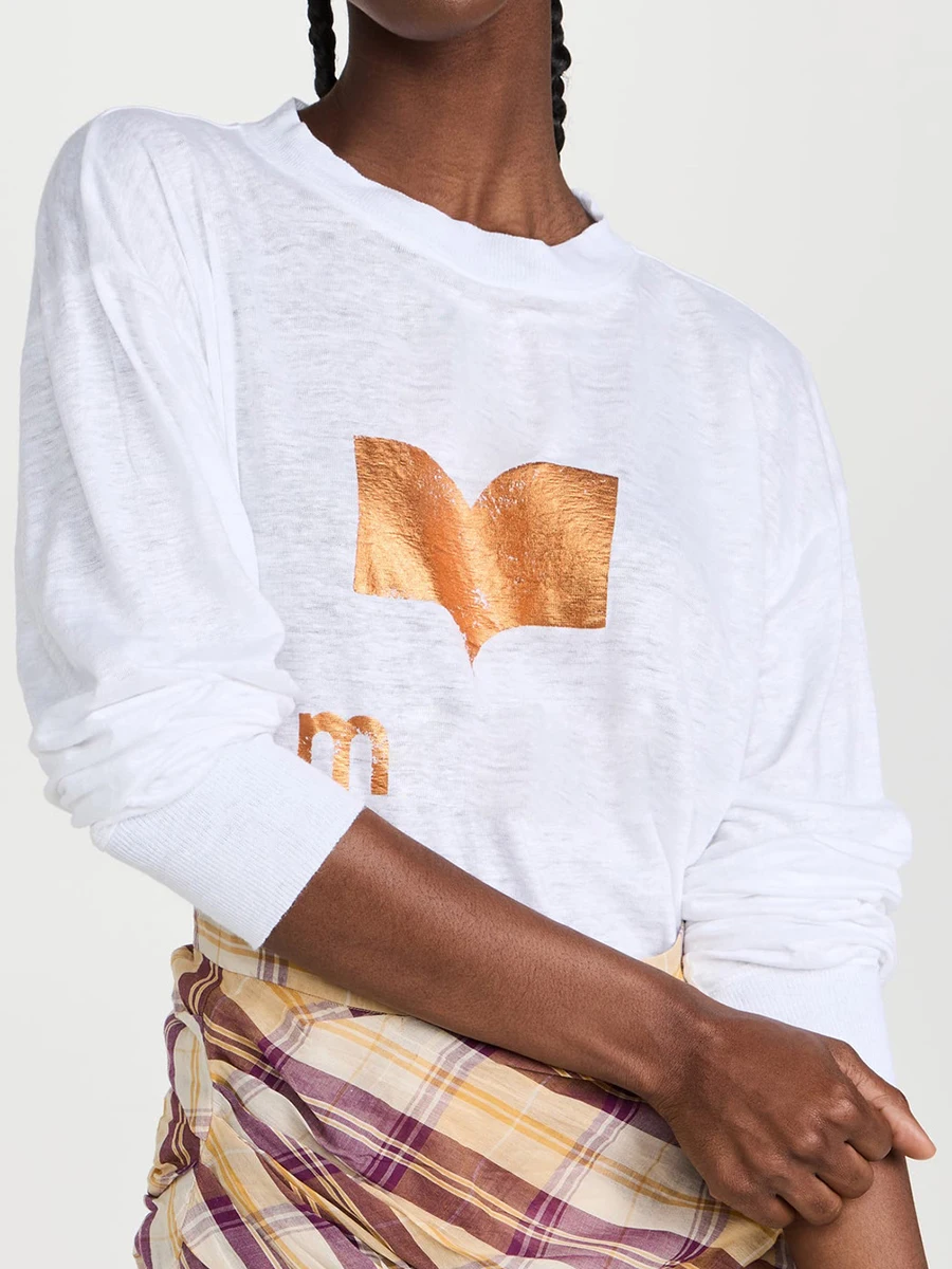 Geometric Print Graphic Women T-Shirts Spring Contton Cozy Letter Lady Long Sleeve Tshirt Top Casual Simple Femme Tees 2022
Geometric Print Graphic Women T-Shirts Spring Contton Cozy Letter Lady Long Sleeve Tshirt Top Casual Simple Femme Tees 2022