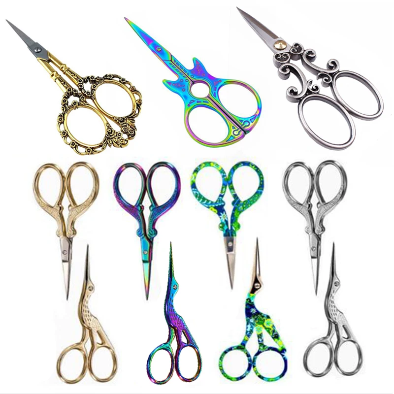21 Styles Stainless Steel Scissors Cross Stitch Embroidery Sewing Tools Home Scissors For Handcraft DIY Tool Accessories 7YJ332
21 Styles Stainless Steel Scissors Cross Stitch Embroidery Sewing Tools Home Scissors For Handcraft DIY Tool Accessories 7YJ332