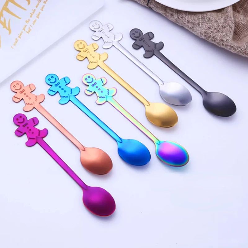4Pcs/Set Cartoon Gingerbread Man Sock Spattern Stainless Steel Christmas Coffee Spoon Cute Tableware Set Kitchen Accessories New
4Pcs/Set Cartoon Gingerbread Man Sock Spattern Stainless Steel Christmas Coffee Spoon Cute Tableware Set Kitchen Accessories New