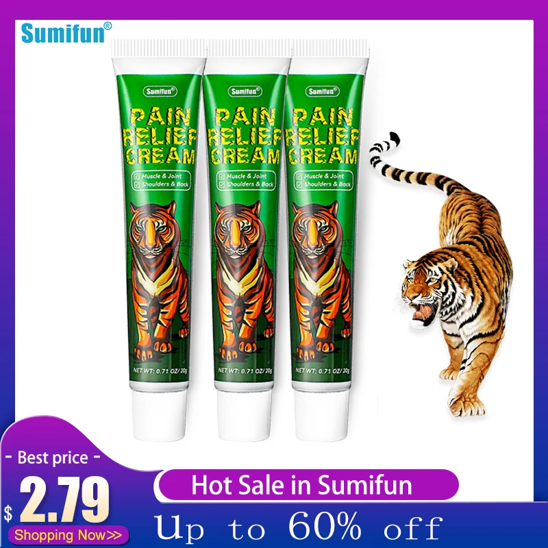 3Pcs Sumifun Tiger Balm Pain Relief Cream Knee Joints Muscle Analgesic Health Care Rheumatoid Arthritis Painkiller Plaster
3Pcs Sumifun Tiger Balm Pain Relief Cream Knee Joints Muscle Analgesic Health Care Rheumatoid Arthritis Painkiller Plaster
