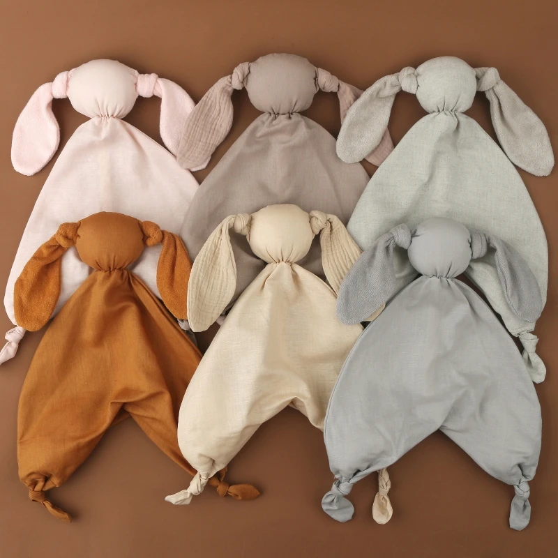 NewBorn Soothe Appease Towel Linen Cotton Sleeping Cuddling Dolls Baby Comforter Lovely Security Blanket Bibs Xmas Gift 
NewBorn Soothe Appease Towel Linen Cotton Sleeping Cuddling Dolls Baby Comforter Lovely Security Blanket Bibs Xmas Gift