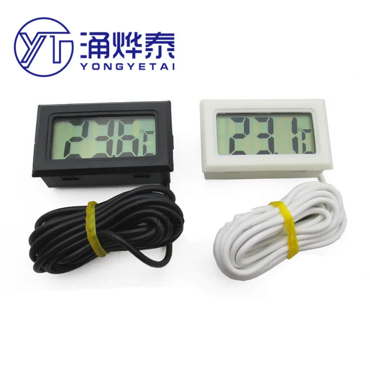 YYT FY-10 FY-11 FY-12 1M LED Digital Temperature Sensor Meter Detector Tester 5V 12V for Car Indoor Baby Bath Incubator
YYT FY-10 FY-11 FY-12 1M LED Digital Temperature Sensor Meter Detector Tester 5V 12V for Car Indoor Baby Bath Incubator