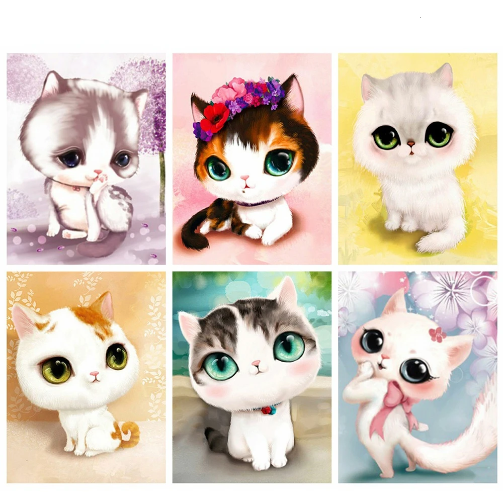 Full Round Diamond Painting Cartoon Cat Diamond Full Layout Rhinestone Embroidery Sale Kids Room Decoration Mosaic art
Full Round Diamond Painting Cartoon Cat Diamond Full Layout Rhinestone Embroidery Sale Kids Room Decoration Mosaic art