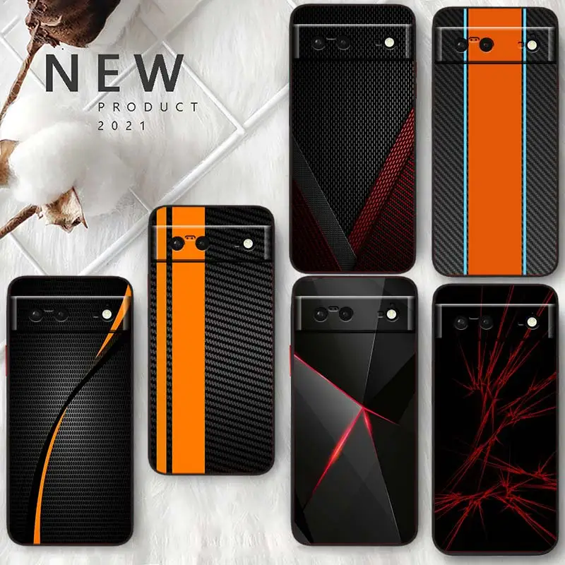 Carbon Fiber Car Art For Google Pixel 7 6 Pro 6A 5A 5 4 4A XL 5G Shell Soft Silicone Fundas Coque Capa Black Phone Case
Carbon Fiber Car Art For Google Pixel 7 6 Pro 6A 5A 5 4 4A XL 5G Shell Soft Silicone Fundas Coque Capa Black Phone Case