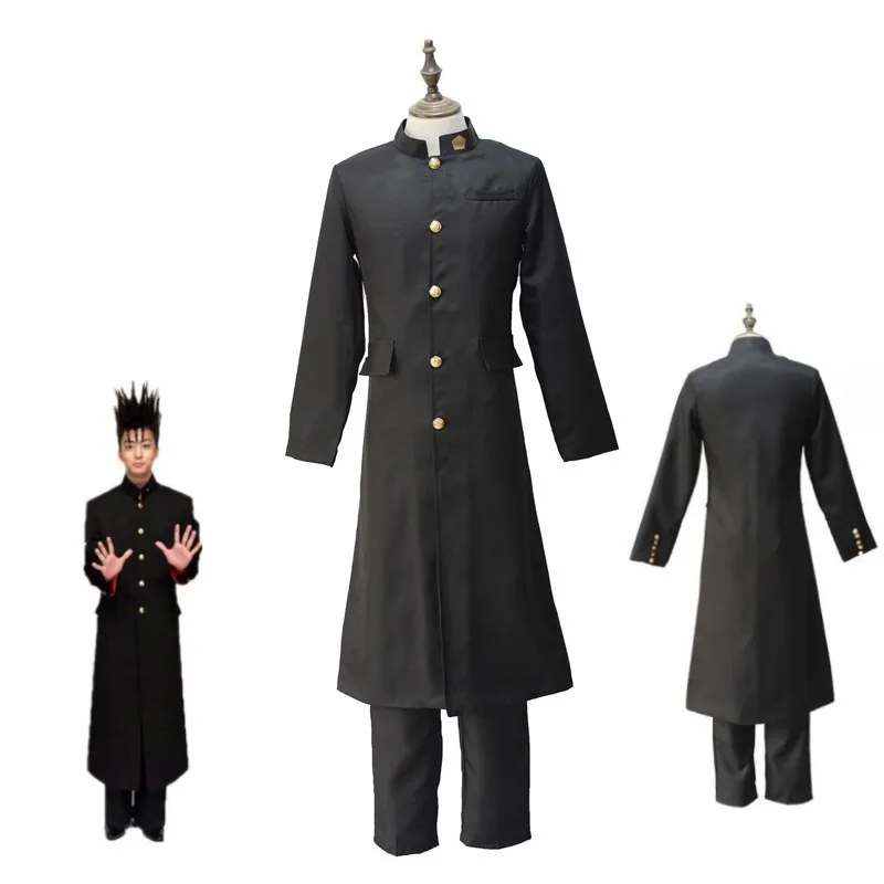Костюм для косплея Кентаро Ито из аниме «Сегодня», мужская униформа на Хэллоуин с комиксом, черный тренчкот, брюки, костюм
Костюм для косплея Кентаро Ито из аниме «Сегодня», мужская униформа на Хэллоуин с комиксом, черный тренчкот, брюки, костюм