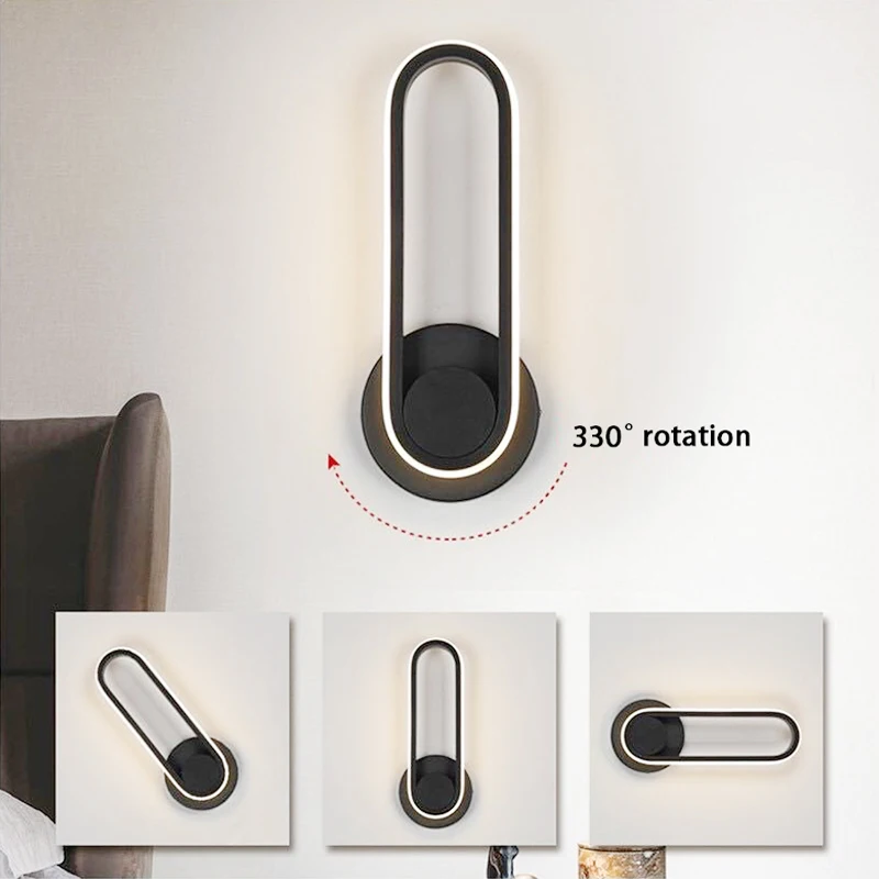 Led Wall Lamps 330° Rotation Night Light Wall Lights Modern 96V-260V Lamp Living Room Decoration Home Wall Decor Indoor Lighting
Led Wall Lamps 330° Rotation Night Light Wall Lights Modern 96V-260V Lamp Living Room Decoration Home Wall Decor Indoor Lighting