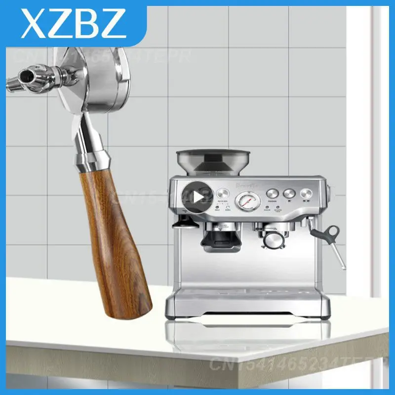58mm Single/double Mouth Bottomed Coffee Handle 304 Stainless Steel Coffee Machine Handle Coffee Machine Accessories Barista
58mm Single/double Mouth Bottomed Coffee Handle 304 Stainless Steel Coffee Machine Handle Coffee Machine Accessories Barista