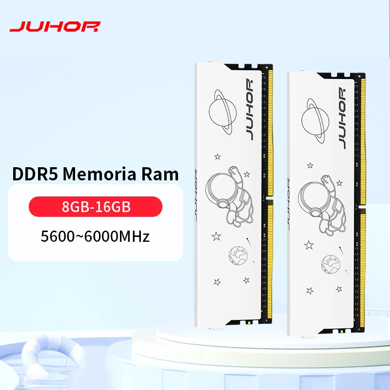 JUHOR Memoria Ram DDR5 Desktop RAM DDR5 16GB 32GB 5600MHz 6000 6400MHz DIMM XMP Memoria Ram DDR5 for Desktop
JUHOR Memoria Ram DDR5 Desktop RAM DDR5 16GB 32GB 5600MHz 6000 6400MHz DIMM XMP Memoria Ram DDR5 for Desktop