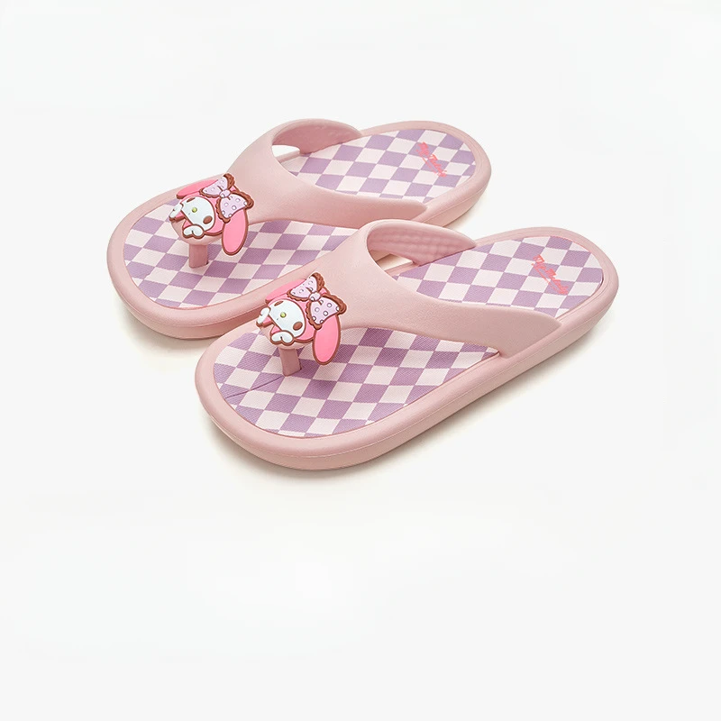 Sanrio Anime Mymelody New Flip-flops Slippers Bathroom Bathe Slippers Non-slip Indoor and Outdoor Kawaii Cartoon Adult Home Use
Sanrio Anime Mymelody New Flip-flops Slippers Bathroom Bathe Slippers Non-slip Indoor and Outdoor Kawaii Cartoon Adult Home Use