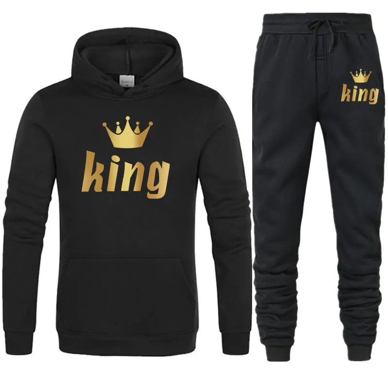 2022 Fashion Couple Activewear Set KING or QUEEN Printed Hooded Set 2 Piece Set Hoodie and Pants 
2022 Fashion Couple Activewear Set KING or QUEEN Printed Hooded Set 2 Piece Set Hoodie and Pants