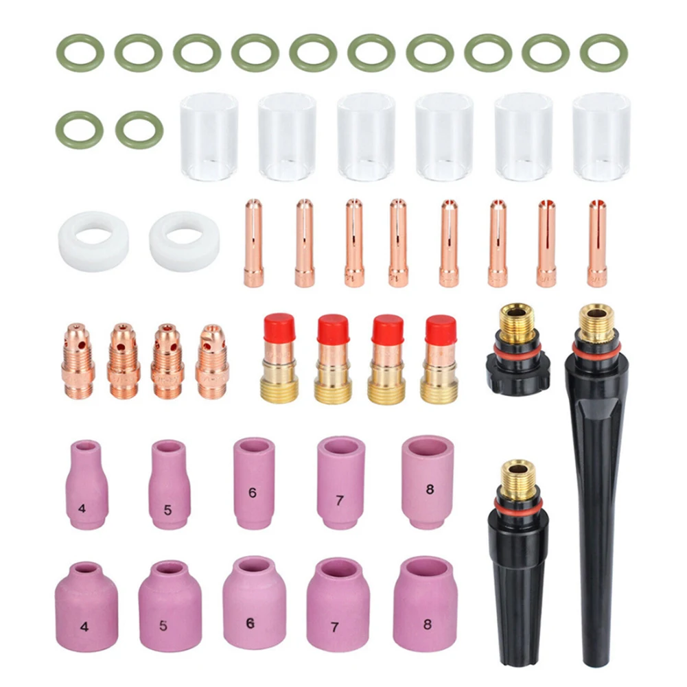Accessories TIG Welding Torch TIG Welding Alumina Nozzle Chuck Body Cup Gasket Holder Body For Synopsis WP-17 / 18/26
Accessories TIG Welding Torch TIG Welding Alumina Nozzle Chuck Body Cup Gasket Holder Body For Synopsis WP-17 / 18/26