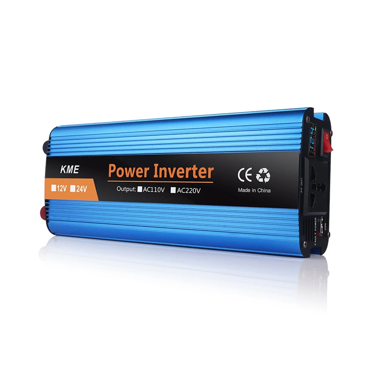 Smart Car Home Inverter 24V to 220V 2600W Transformer Outdoor Solar Photovoltaic Car Converter Adapter 
Smart Car Home Inverter 24V to 220V 2600W Transformer Outdoor Solar Photovoltaic Car Converter Adapter