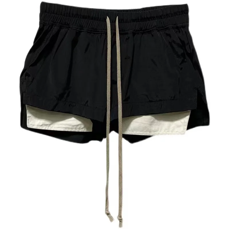Fashion Patchwork Shorts Women's Constant Color Elastic Waist Drawstring Wide Leg Pants Female 2023 Summer New Shorts
Fashion Patchwork Shorts Women's Constant Color Elastic Waist Drawstring Wide Leg Pants Female 2023 Summer New Shorts