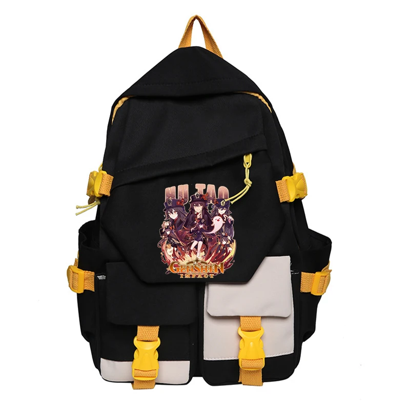 Genshin Impact Hu Tao Black Book Bag Backpacks for Women Men Laptop Computer Backpack Bookbag Kawaii Cartoon Hu Tao Backpacks
Genshin Impact Hu Tao Black Book Bag Backpacks for Women Men Laptop Computer Backpack Bookbag Kawaii Cartoon Hu Tao Backpacks