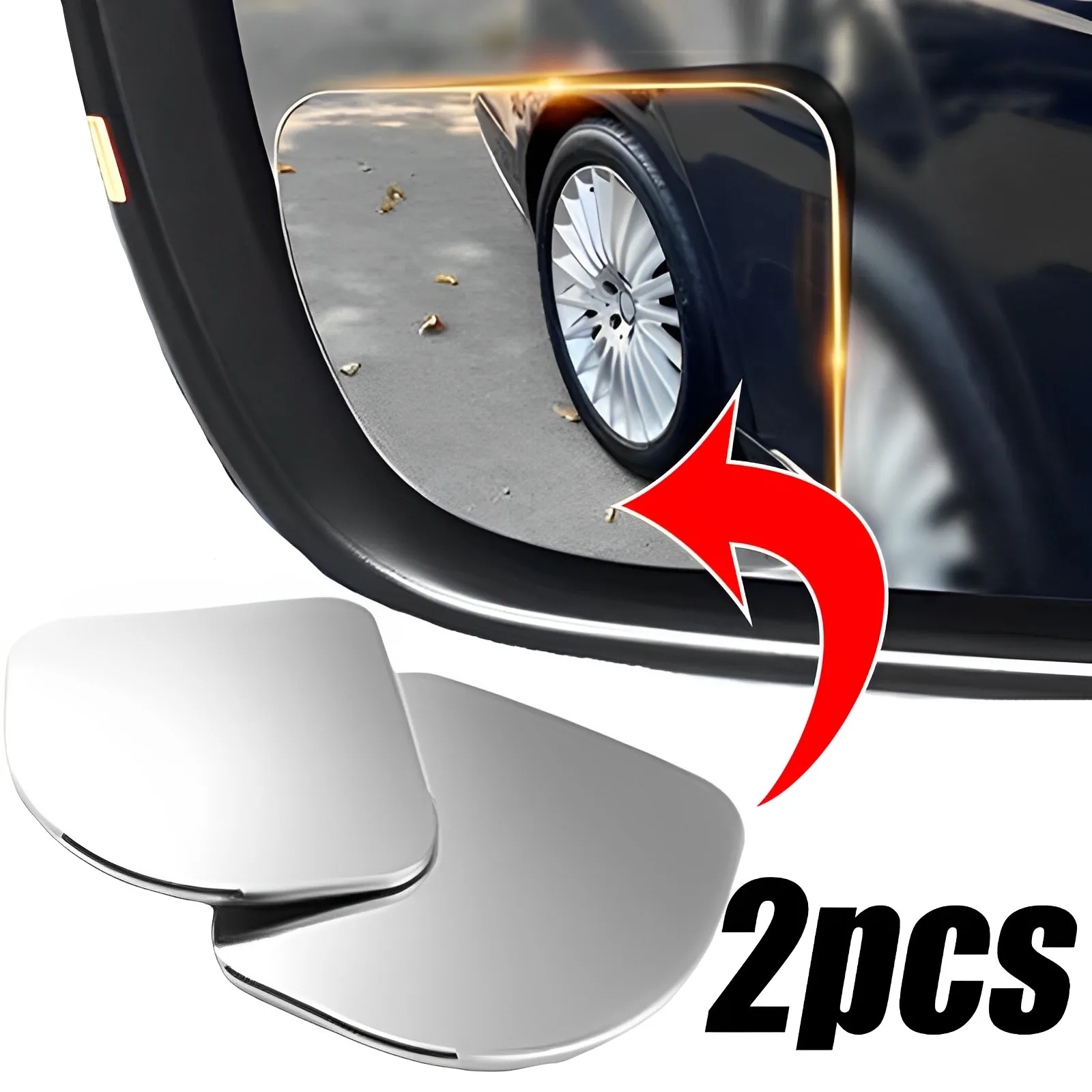2pcs Car Blind Spot Mirror 360 Degree Rotating Frameless Auxiliary Rearview Mirror Auto Motorcycle Wide Angle Sector Mirrors
2pcs Car Blind Spot Mirror 360 Degree Rotating Frameless Auxiliary Rearview Mirror Auto Motorcycle Wide Angle Sector Mirrors