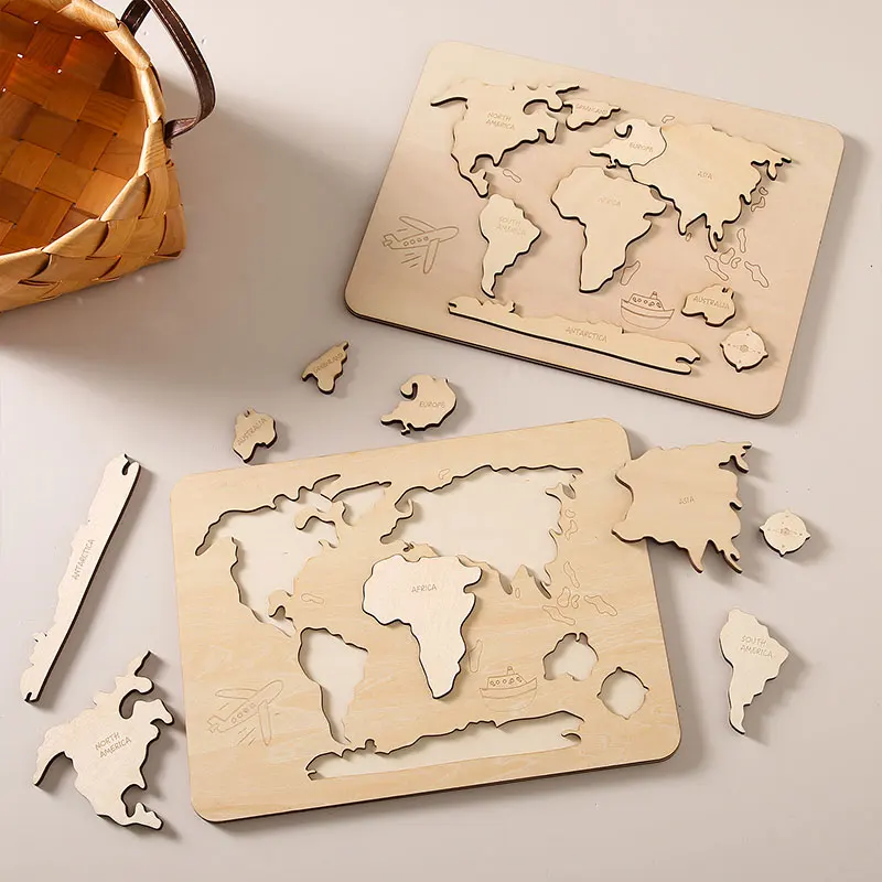 1Set Kids Early Educational Montessori Toys Wooden Map for Children Cognitive Jigsaw Wooden Shape Matching 3D Puzzle Board Game
1Set Kids Early Educational Montessori Toys Wooden Map for Children Cognitive Jigsaw Wooden Shape Matching 3D Puzzle Board Game