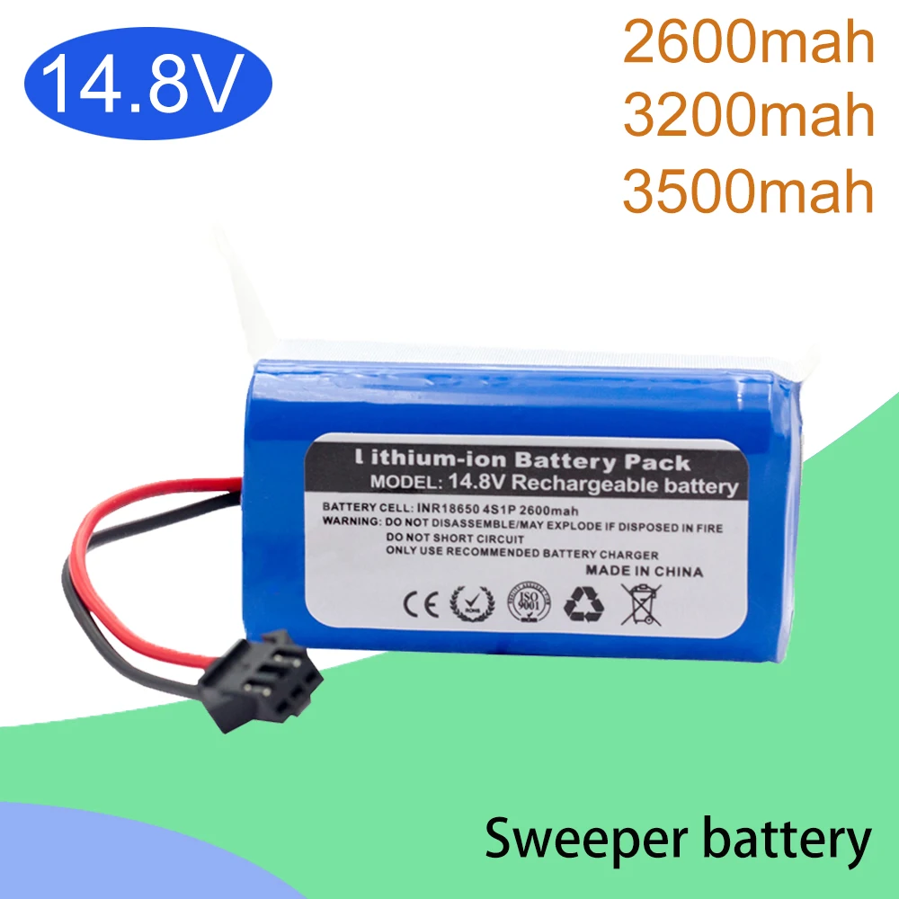 14.8V 3500mAh 4S 1P 18650 Lithium Batterie Pack 68.4x36.9x36.9mm (4 Pieces 2600mAh Rechargeable Li-ion Batteries) For N9S Etc.
14.8V 3500mAh 4S 1P 18650 Lithium Batterie Pack 68.4x36.9x36.9mm (4 Pieces 2600mAh Rechargeable Li-ion Batteries) For N9S Etc.