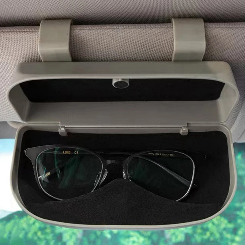 Universal Car Glasses Box Sunglasses Holder Case Car Interior Accessories Sun Visor Storage Non-destructive Installation
Universal Car Glasses Box Sunglasses Holder Case Car Interior Accessories Sun Visor Storage Non-destructive Installation