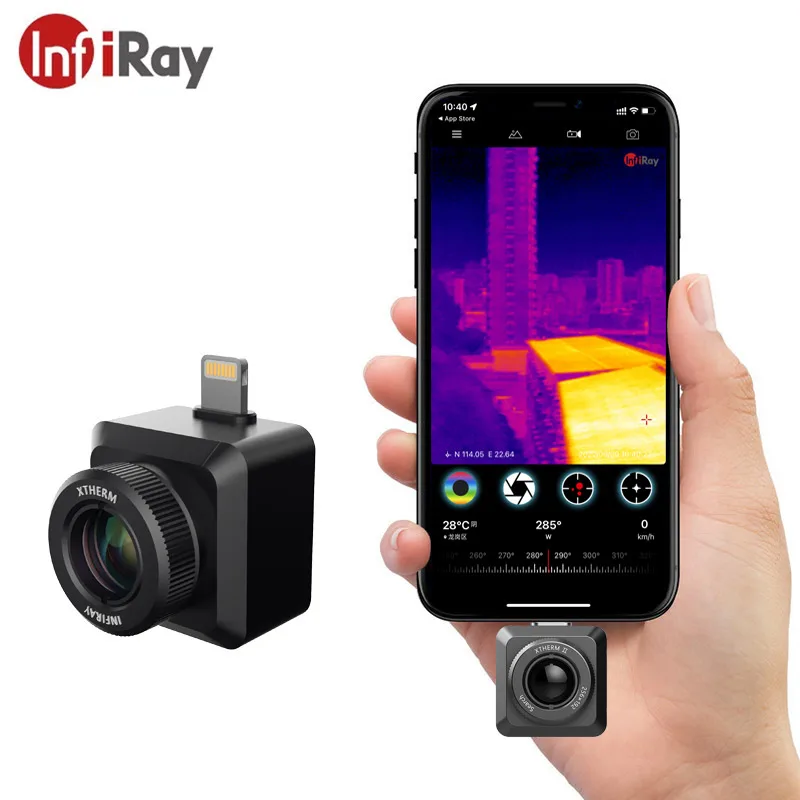 Инфракрасный Тепловизор InfiRay T2, фотографический термометр ночного видения для охоты, термокамера для iPhone IOS
Инфракрасный Тепловизор InfiRay T2, фотографический термометр ночного видения для охоты, термокамера для iPhone IOS