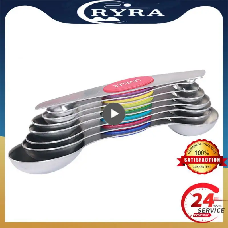 Baking Supplies Cake Measuring Spoon Kitchen Tool Weighing Coffee and Sugar Kitchen Measuring Tool 7/8 Piece Set Direct Sales
Baking Supplies Cake Measuring Spoon Kitchen Tool Weighing Coffee and Sugar Kitchen Measuring Tool 7/8 Piece Set Direct Sales