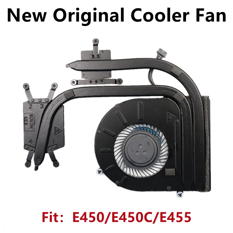 

New Original For Lenovo Thinkpad E450 E450C E455 CPU Cooling Fan Cooler Heatsink Radiator FRU：00HN677 00HN675 04X4894 04X4898